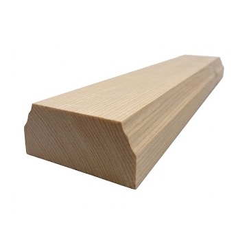 Ungrooved Hemlock TB Baserail